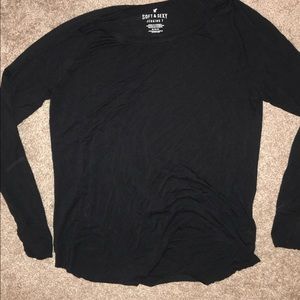 Black long sleeve shirt